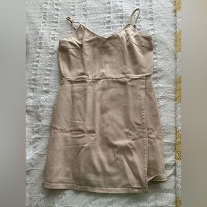 she & sky tan boutique dress size medium